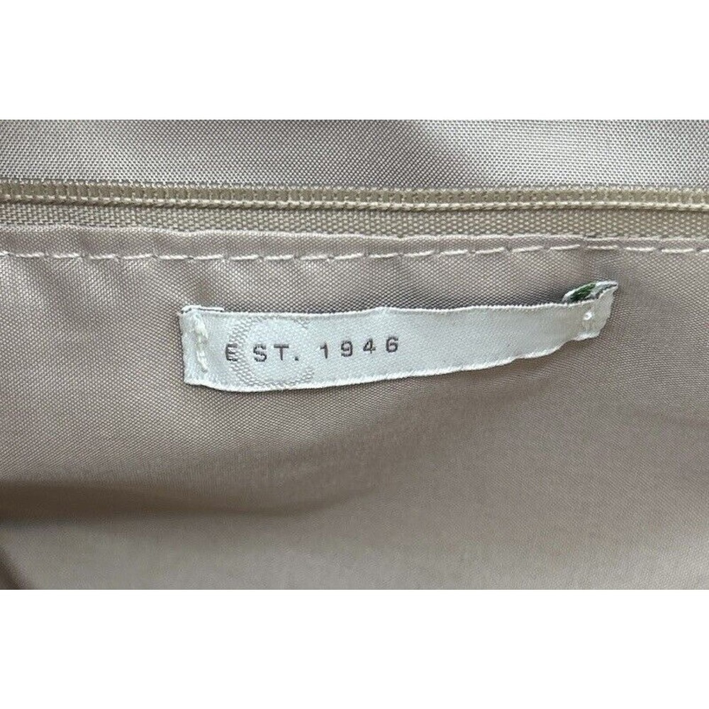 LADIES WHITE LEATHER LIKE SHOULDER-HANDBAG WITH Faux Alligator Side Est 1946 - Picture 4 of 8